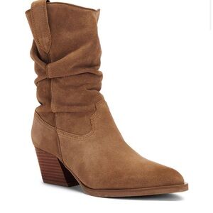 Taos Brown Suede Ankle Boots